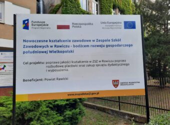 Nowoczesne kształcenie zawodowe w Zespole Szkół Zawodowych w Rawiczu - bodźcem rozwoju gospodarczego południowej Wielkopolski