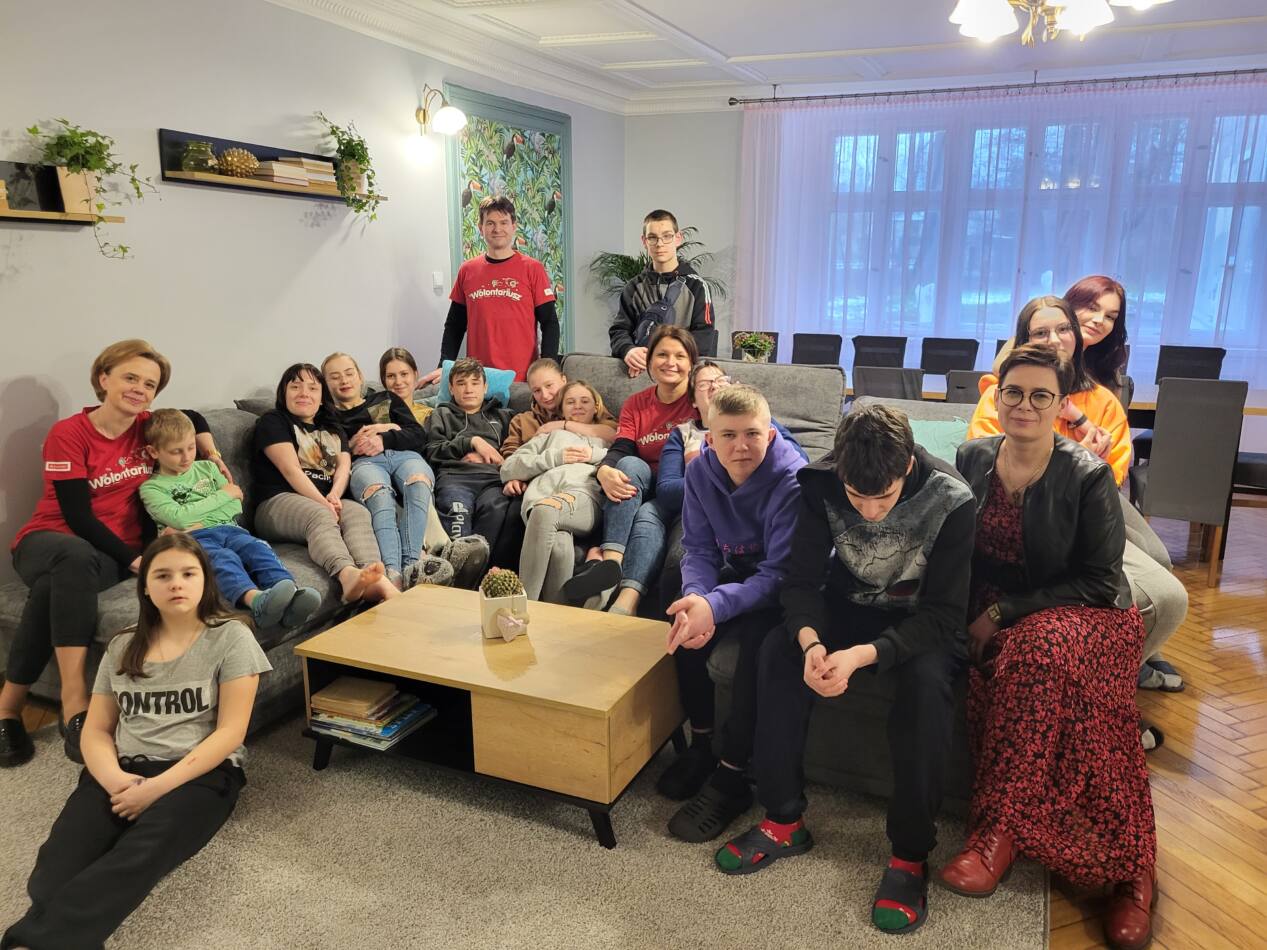 Sala w Małym Dworku