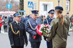 Narodowy Dzień Pamięci Żołnierzy Wyklętych - składanie kwiatów