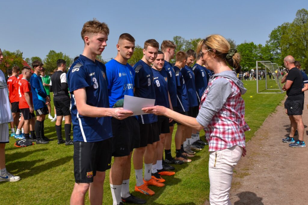 Powiatowe Mistrzostwa szkół ponadpodstawowych w piłce nożnej chłopaków