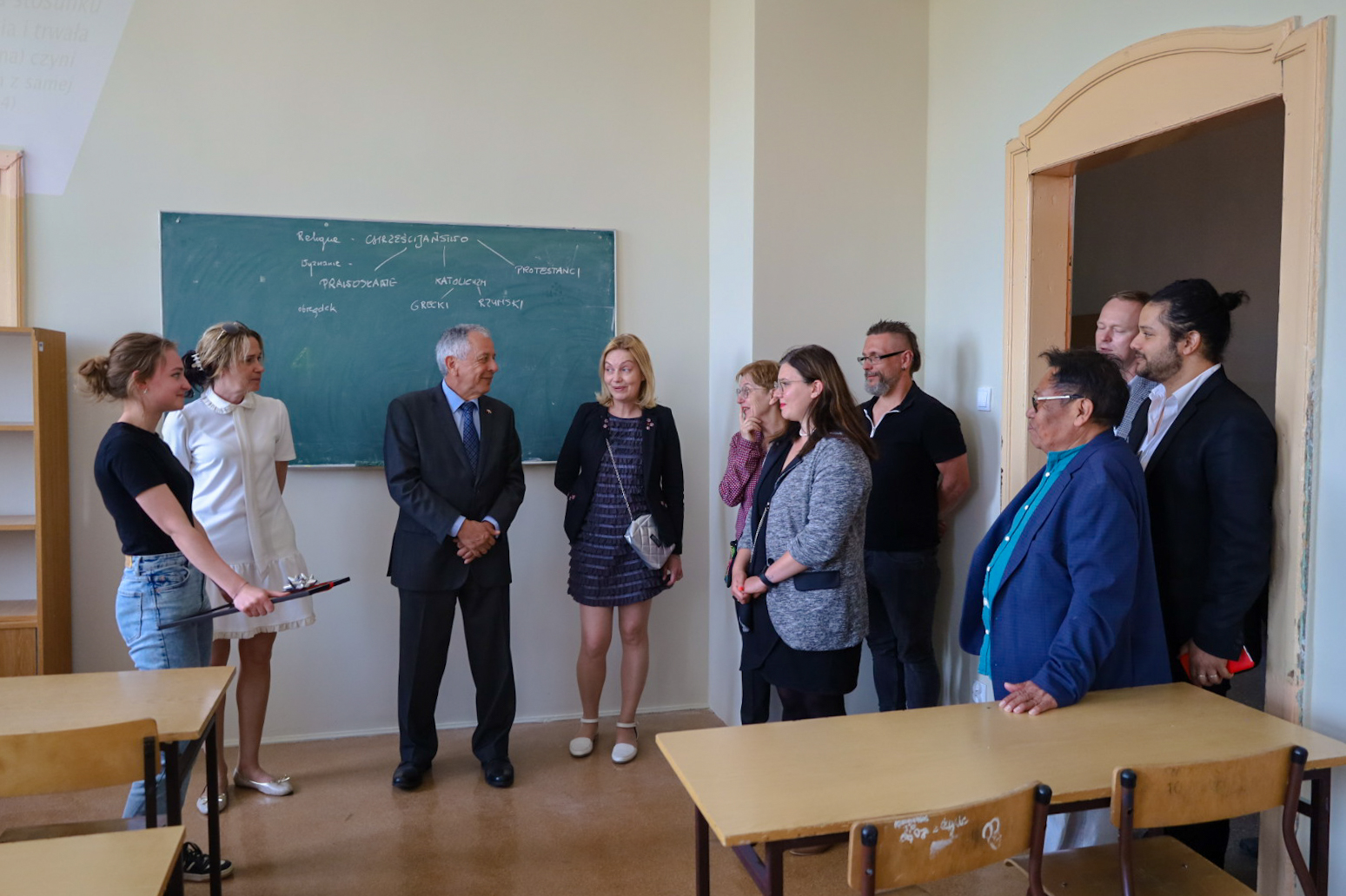 Ambasador Panamy gościem ZSPT CKU w Bojanowie