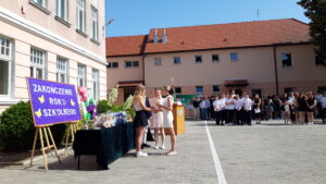 Uroczyste zakończenie roku szkolnego w Zespole Szkół Przyrodniczo - Technicznych CKU w Bojanowie.