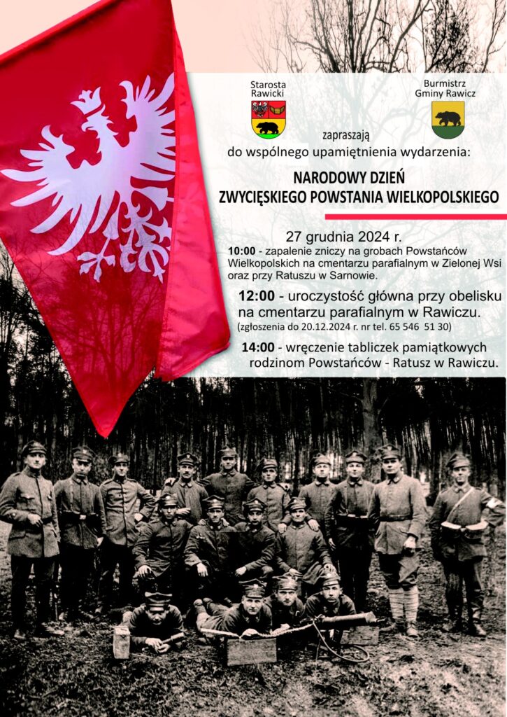 Plakat - Powstanie Wielkopolskie