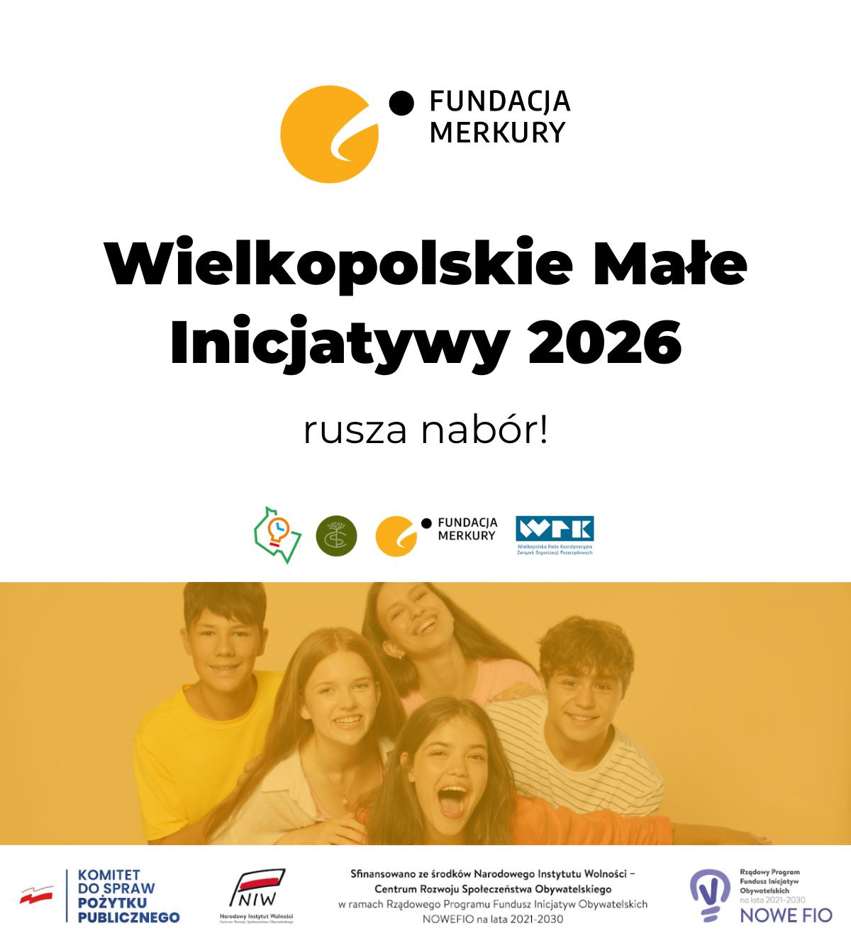 Aplikuj o granty w konkursie „Wielkopolskie Małe Inicjatywy”