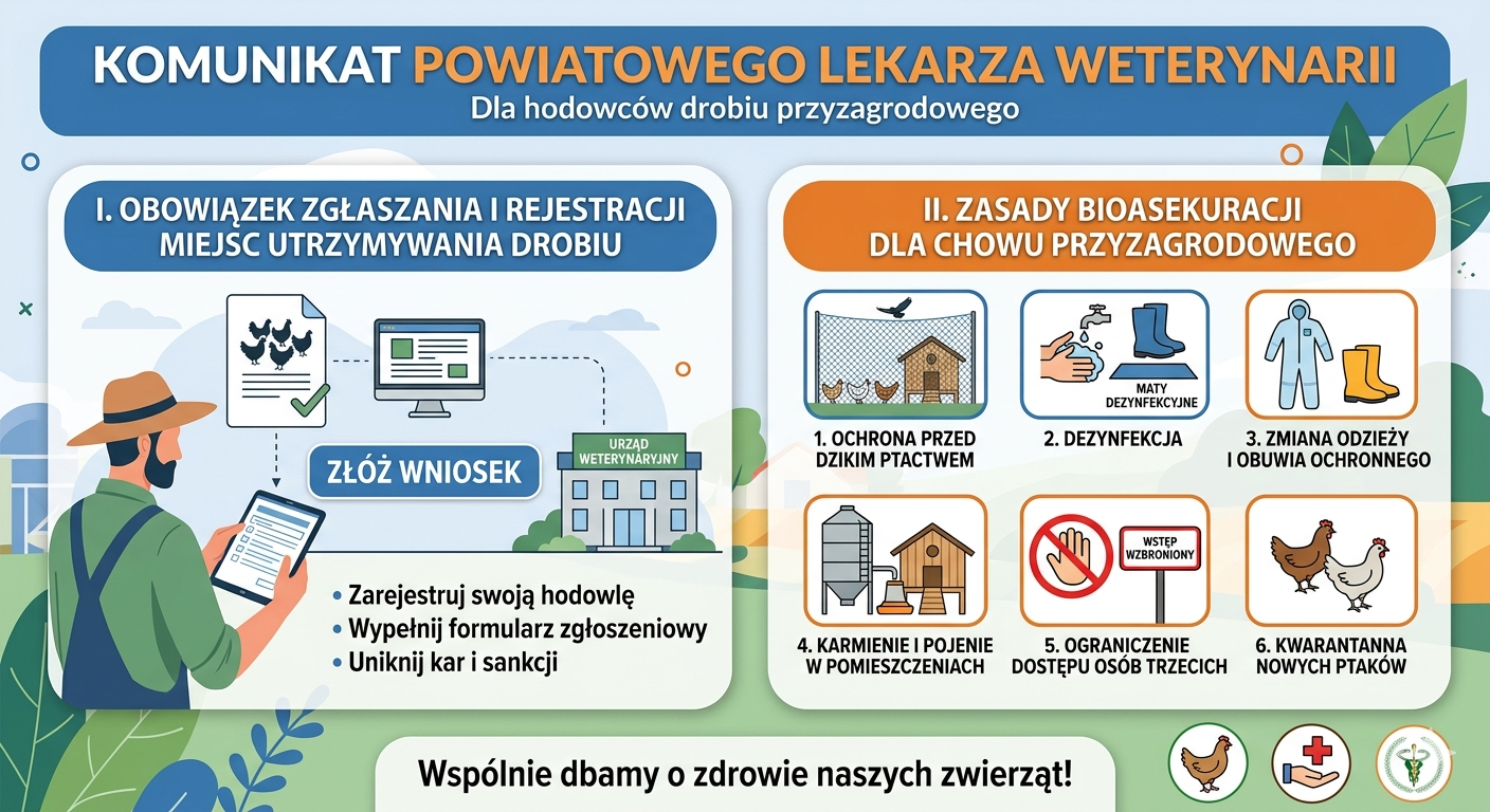 Ogłoszenie Powiatowego Lekarza Weterynarii w Rawiczu