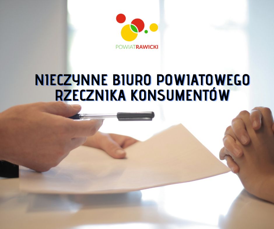 Nieczynne Biuro Powiatowego Rzecznika Konsumentów